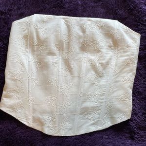 Women’s Zara Butterfly Corset Top Size Large